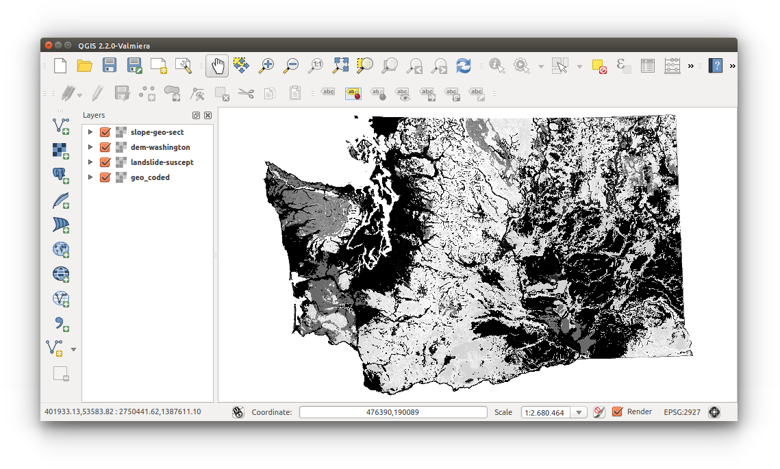 Spatial Data Carpentry: Show your Results in QGIS