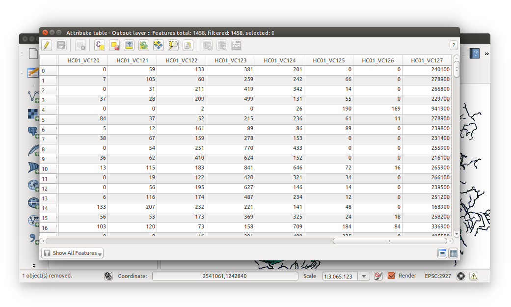 Spatial Data Carpentry: Vector Analysis - tracts and housing data joined