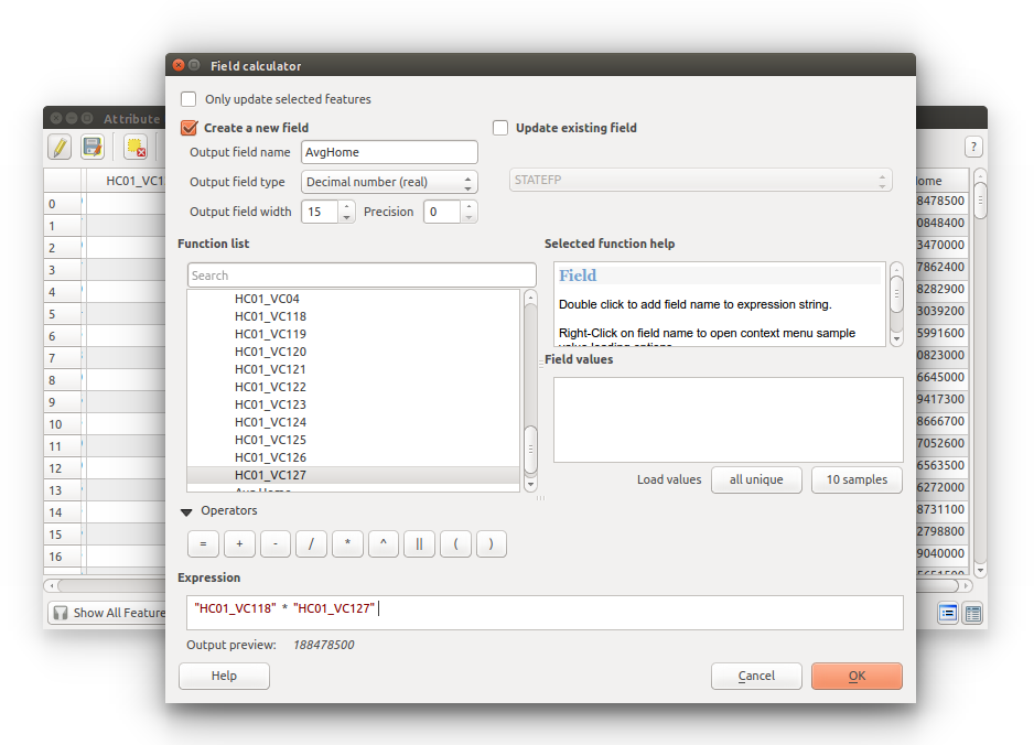 Spatial Data Carpentry: Vector Analysis - normalize data